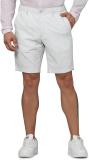 Celio Solid Men Grey Casual Shorts