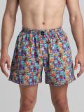 JACK & JONES Printed Men Brown Boxer Shorts