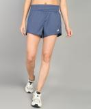 ADIDAS Solid Women Blue Sports Shorts