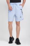 ADIDAS Printed Men Blue Sports Shorts