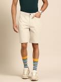 United Colors of Benetton Solid Men Blue Casual Shorts