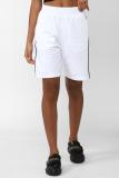 FOREVER 21 Solid Women White Regular Shorts