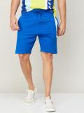 Kappa Printed Men Blue Basic Shorts