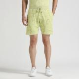 Pepe Jeans Printed Men Green Casual Shorts