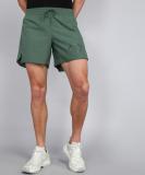 REEBOK Solid Men Green Sports Shorts