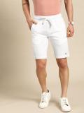 United Colors of Benetton Solid Men White Casual Shorts