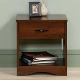 Divine Arts Sheesham Wood Bedside End Table with 1 Drawer and 1 Shelf Solid Wood Bedside Table (Finish Color - Brown Finish, Pre-assembled)