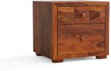 Modway Wooden Bedside/End/Night Stand Table For Bedroom/Home Solid Wood Bedside Table (Finish Color - Honey Finish, Pre-assembled)