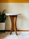 Furentia 17'' Solid Wood End Table (Finish Color - Natural wood, DIY(Do-It-Yourself))