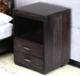 Ikiriya Rosewood (Sheesham) Solid Wood Bedside Table (Finish Color - Mahogany Finish, Pre-assembled)