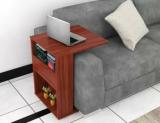 Allie Wood Side Table/ End Table/ Bedside Table Engineered Wood End Table (Finish Color - Brown, Pre-assembled)