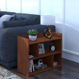 ANIKAA Engineered Wood Bedside Table (Finish Color - Walnut, DIY(Do-It-Yourself))
