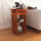 Garghandicraft Sheesham Wood Bedside Table/End Table For Bedroom/Livingroom/Home Solid Wood Bedside Table (Finish Color - Honey Finish, DIY(Do-It-Yourself))