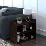 ANIKAA Satin End Table Engineered Wood Bedside Table (Finish Color - Wenge, DIY(Do-It-Yourself))