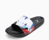 PUMA Men Slides (Black , 6)