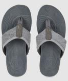 HUSH PUPPIES Men Flip Flops (Grey , 8)