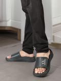 CARLTON LONDON Men Slides (Black , 10)