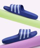 ADIDAS Men ADILETTE AQUA Slides (Blue , 10)