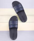 MOCHI Men Slides (Blue , 7)