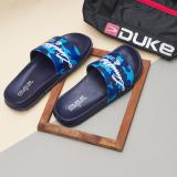 DUKE Men Flip Flops (Blue , 10)