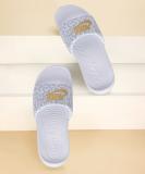 NIKE Women Slides (White , 6.5)