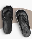 CROCS Men Bayaband Flip Flops (Black , 7)