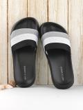 Mast & Harbour Men Slides (Black , 6)