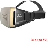 TOTAL Pro Shinecon Virtual Reality 3D Glasses Headset VRBOX Head Mount (Smart Glasses, Golden)