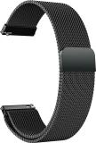 ACM Watch Strap Magnetic for Fossil Hybrid Hr Fb-01 Smartwatch Belt Black Smart Watch Strap (Black)