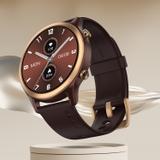 Noise Evolve 3 1.43" AMOLED Always-On Display with Bluetooth Calling, Metallic Design Smartwatch (Vintage Brown Strap, Regular)