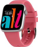 alt Lit, 1.85HD Display, Bt Calling, 7 day Battery, AI Voice Asst, Rotating Crown Smartwatch (Fire Orange Strap, Regular)