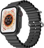 Fire-Boltt 45.2mm (1.78) AMOLED 368*448px Res,BT Calling and 123 Sports Modes Smartwatch (Black Strap, Free Size)