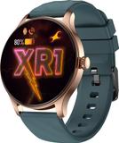 Fastrack Revoltt XR1-1.38|BT Calling|Fast Charge|100+ Sports Mode|IP68|Calculator|Fashion Smartwatch (Green Strap, Free Size)