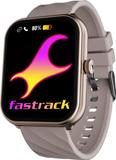 Fastrack Revoltt Z1 with 1.91'' UltraVU HD Display|700 Nits|BT Calling|Advanced Chipset Smartwatch (Beige Strap, Free Size)