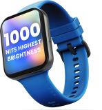 Boult Swing 1.9" HD 1000nits High Brightness Screen, BT Calling, Zinc Alloy Frame Smartwatch (Blue Strap, Free Size)