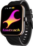 Fastrack Revoltt Z1 with 1.91'' UltraVU HD Display|700 Nits|BT Calling|Advanced Chipset Smartwatch (Black Strap, Free Size)