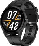 Fire-Boltt Talk 32.5mm (1.28) Bluetooth Calling with SpO2, Metal Body & Luxury Design Smartwatch (Black Strap, 46)