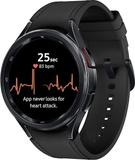 SAMSUNG Galaxy Watch6 Classic Bluetooth (Black Strap, Regular)