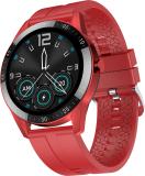 Fire-Boltt Talk 35.3mm (1.39) Bluetooth Calling with SpO2, Metal Body & Luxury Design Smartwatch (Brick Red Strap, 46)