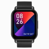 Ciberer BTALK1 Big 1.86 Display, Bluetooth Calling, 15 days Battery, 300 Watch Faces, HR Smartwatch (Black Strap, Free Size)