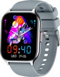 Ciberer BTALK1 Large 2.01 Display, Bluetooth Calling, 7 Days, 300 Watch Faces, Men Women Smartwatch (Grey Strap, Free Size)