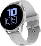 Noise Crew 1.38" Round Display with Bluetooth Calling, Metallic finish, IP68 Rating Smartwatch (Grey Strap, Regular)