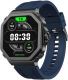 Cubonic Military Smart Watche for Android Waterproof Fitness Tracker Heart Rate/Sleep Smartwatch (Blue Strap, 40)