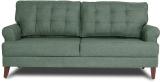 Wakefit Dreamer Fabric 3 Seater  Sofa (Finish Color - Omega Green, Pre-assembled)