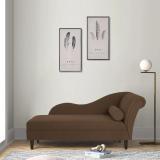 ARRA Vega Three Seater RHS Chaise Lounger Fabric 3 Seater  Sofa (Finish Color - Greyish Brown, DIY(Do-It-Yourself))