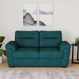 WESTIDO Emir Fabric 2 Seater  Sofa (Finish Color - GREEN, DIY(Do-It-Yourself))