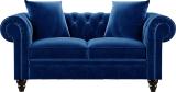 Dr Smith Fabric 2 Seater  Sofa (Finish Color - Blue, Pre-assembled)