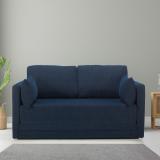 NEUDOT Max Fabric 2 Seater  Sofa (Finish Color - Cobalt Blue, Pre-assembled)