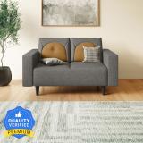 Godrej Interio Windle Fabric 2 Seater  Sofa (Finish Color - Taupe, Knock Down)