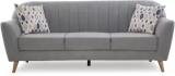 DHOD Fabric 3 Seater  Sofa (Finish Color - Grey, DIY(Do-It-Yourself))